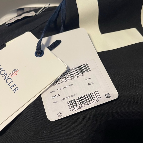 Moncler Abito logo print dress - Picture 3 of 7